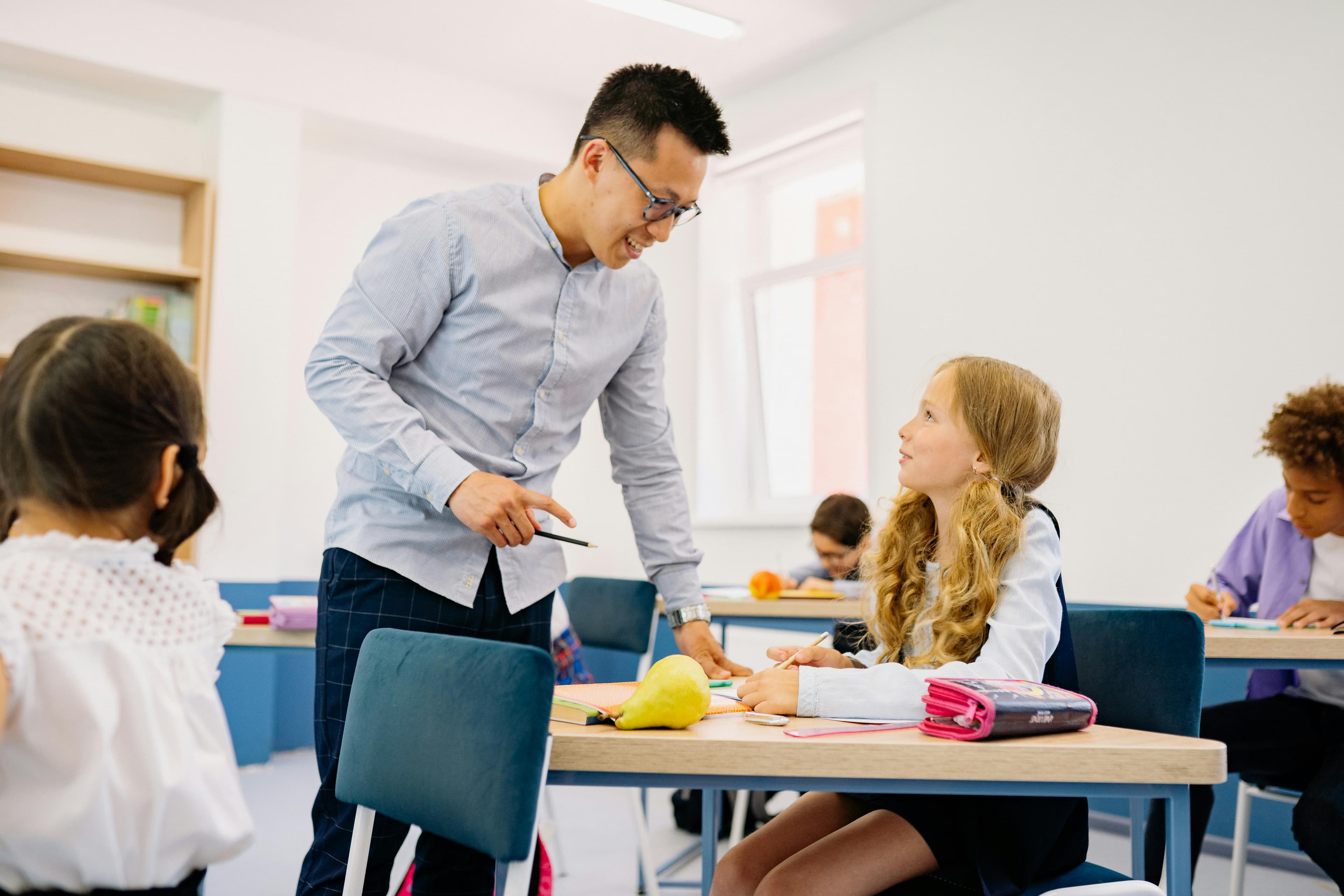 Students in classroom
